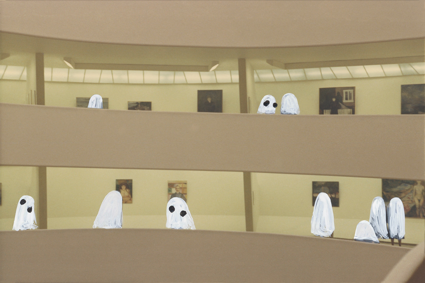 Ghosts in The Guggenheim (5929820029087)